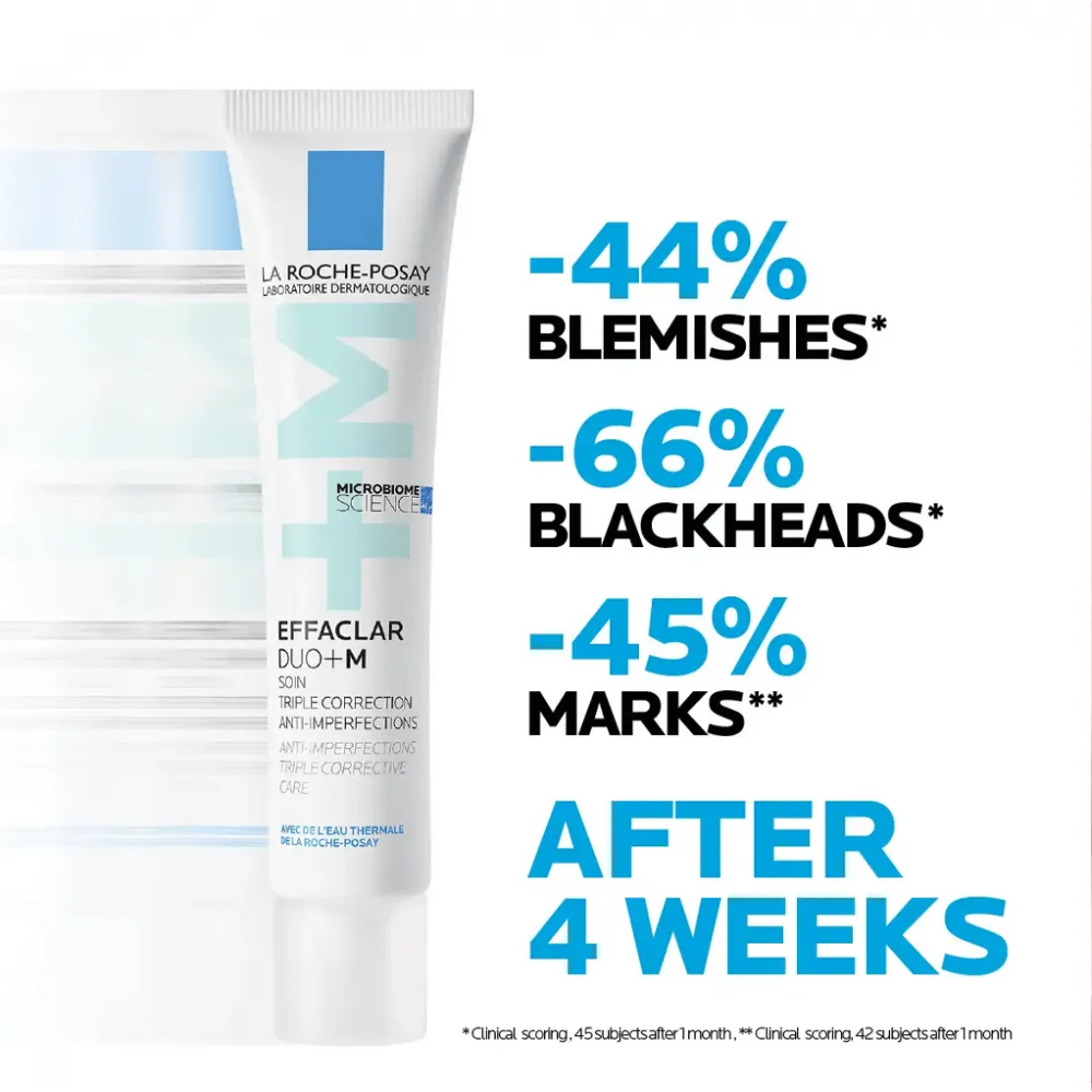 La Roche Posay Effaclar Duo+M Acne Treatment Cream Oily & Acne Prone Skin 40 ml