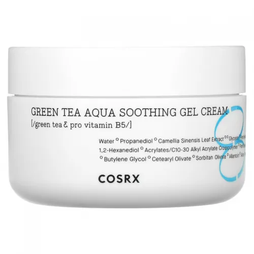 Cosrx Green Tea Aqua Soothing Gel Cream - 50ml