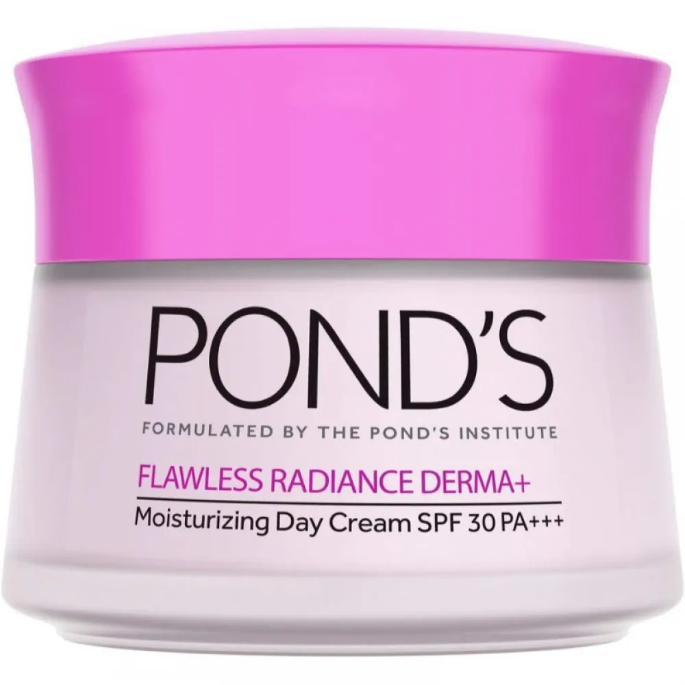 POND'S Flawless Radiance Moisturizing Day Cream with SPF 30 and Niacinamide Even-tone Glow fades dark marks 50g