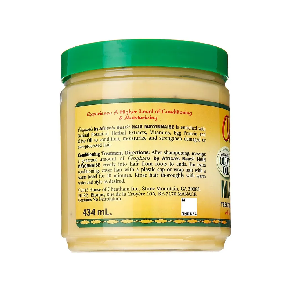 Organics Mayonnaise With Olive Oil Damaged Hair, 426g
