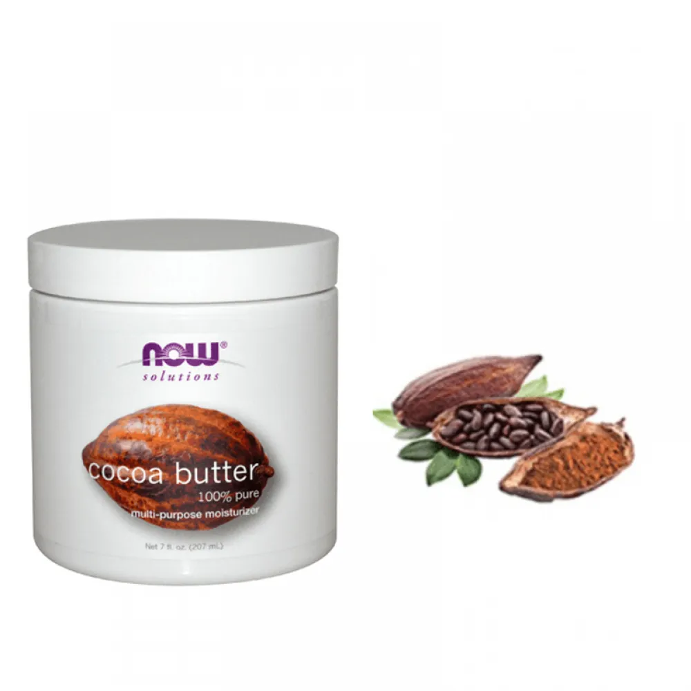 Now Solutions Cocoa Butter - 198g