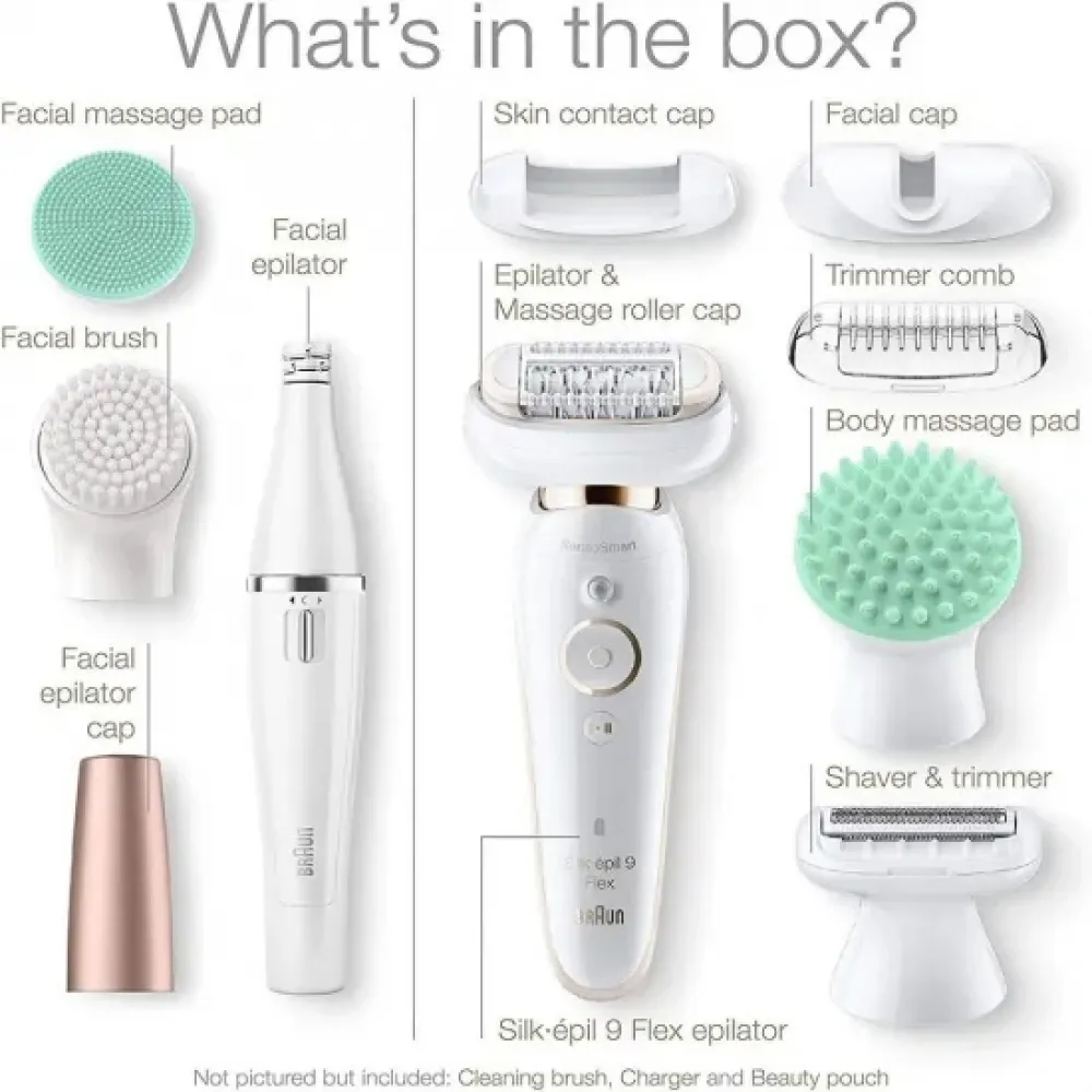 Braun Silk-épil 9 Flex Beauty Set + FaceSpa SES 9300 3D