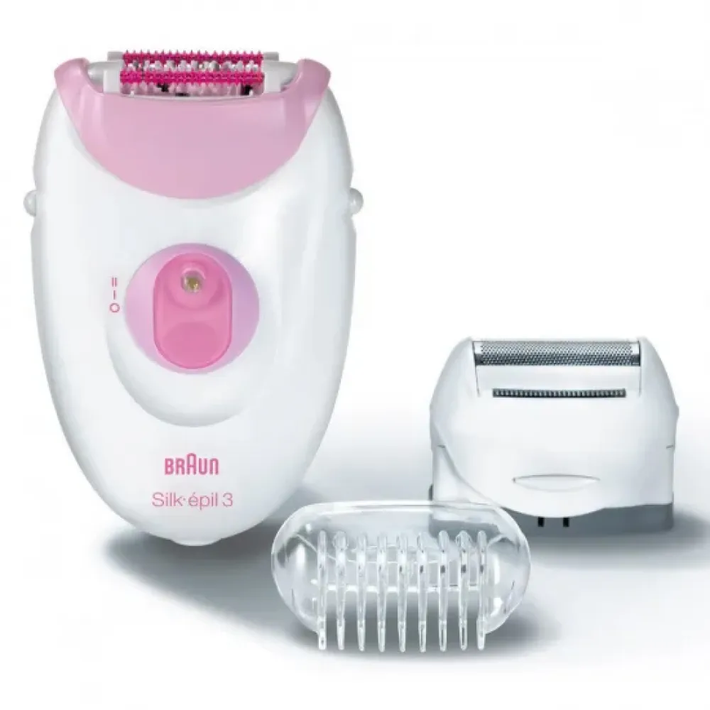 Braun Epilator Silk-épil 3 with 2 Attachments SE3-270
