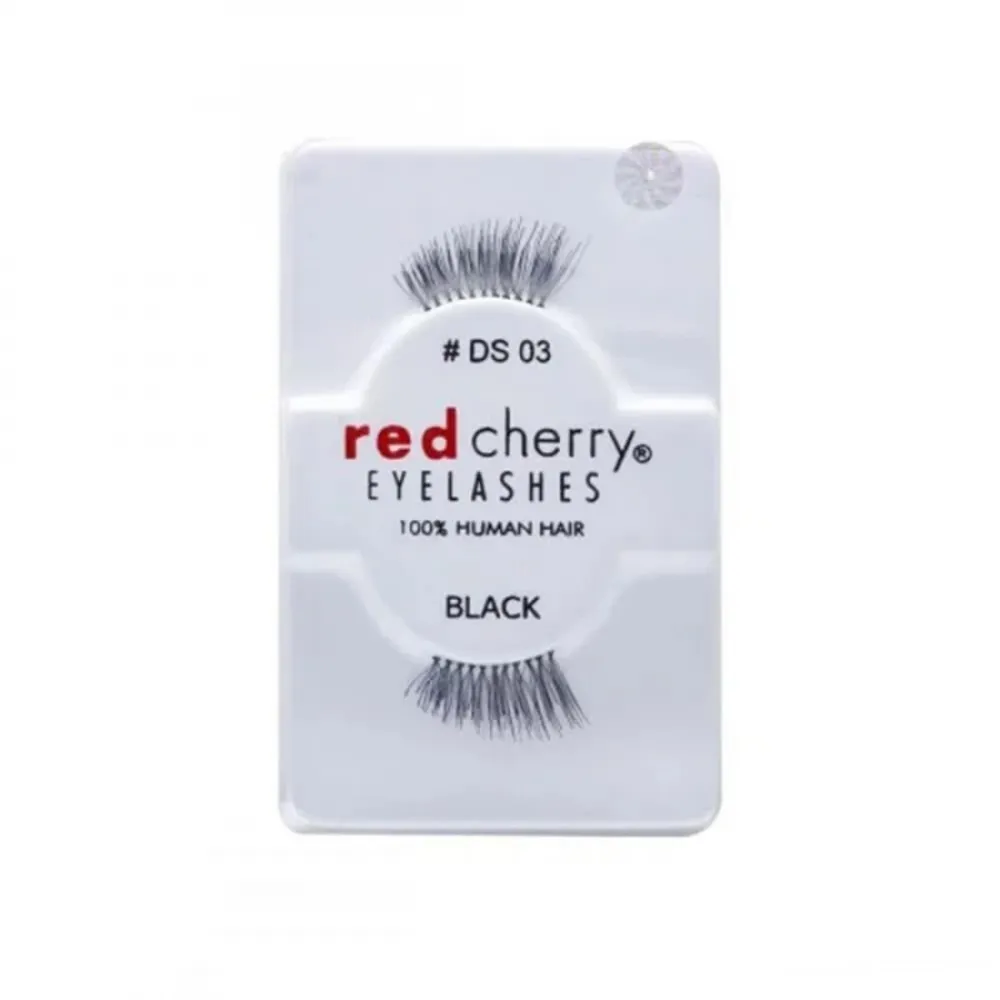 Red Cherry Natural Eyelashes Black DS 03
