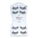 Red cherry eyelashes set 48