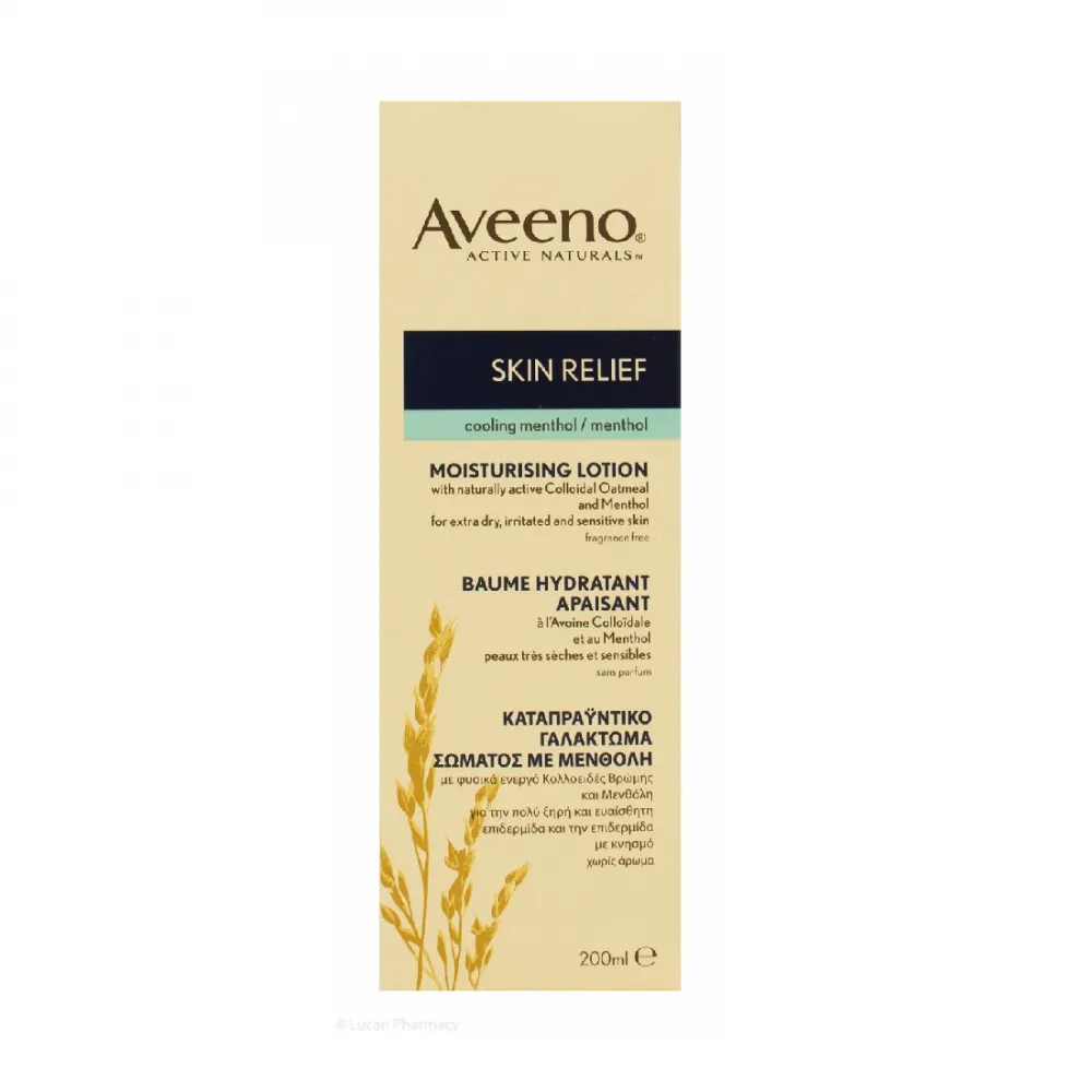 Aveeno® Active Naturals™ Cooling Menthol Moisturising Lotion - 200ml