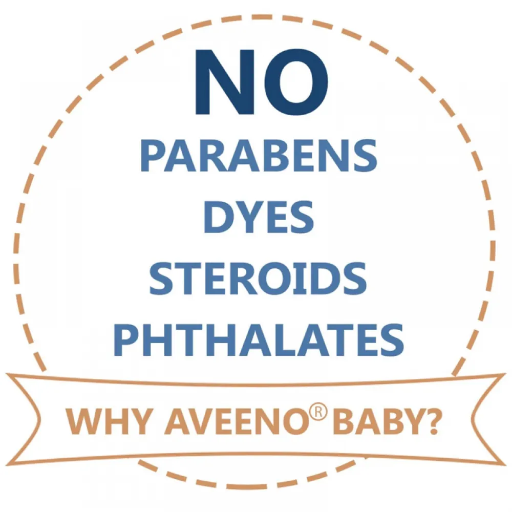 Daily Moisture Lotion Aveeno Baby, , Fragrance Free, 12 fl oz (354 ml)