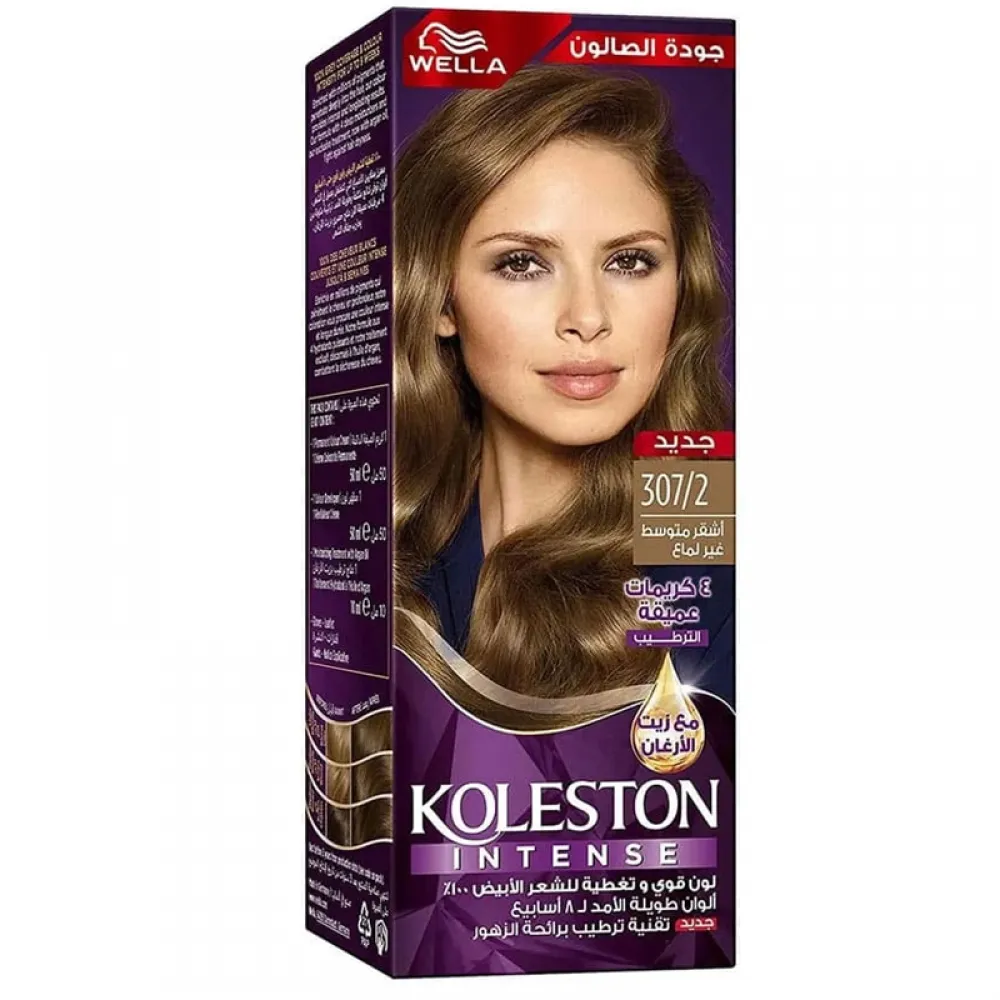 Wella Koleston Intense Hair Color Matte Medium Blonde 307/2
