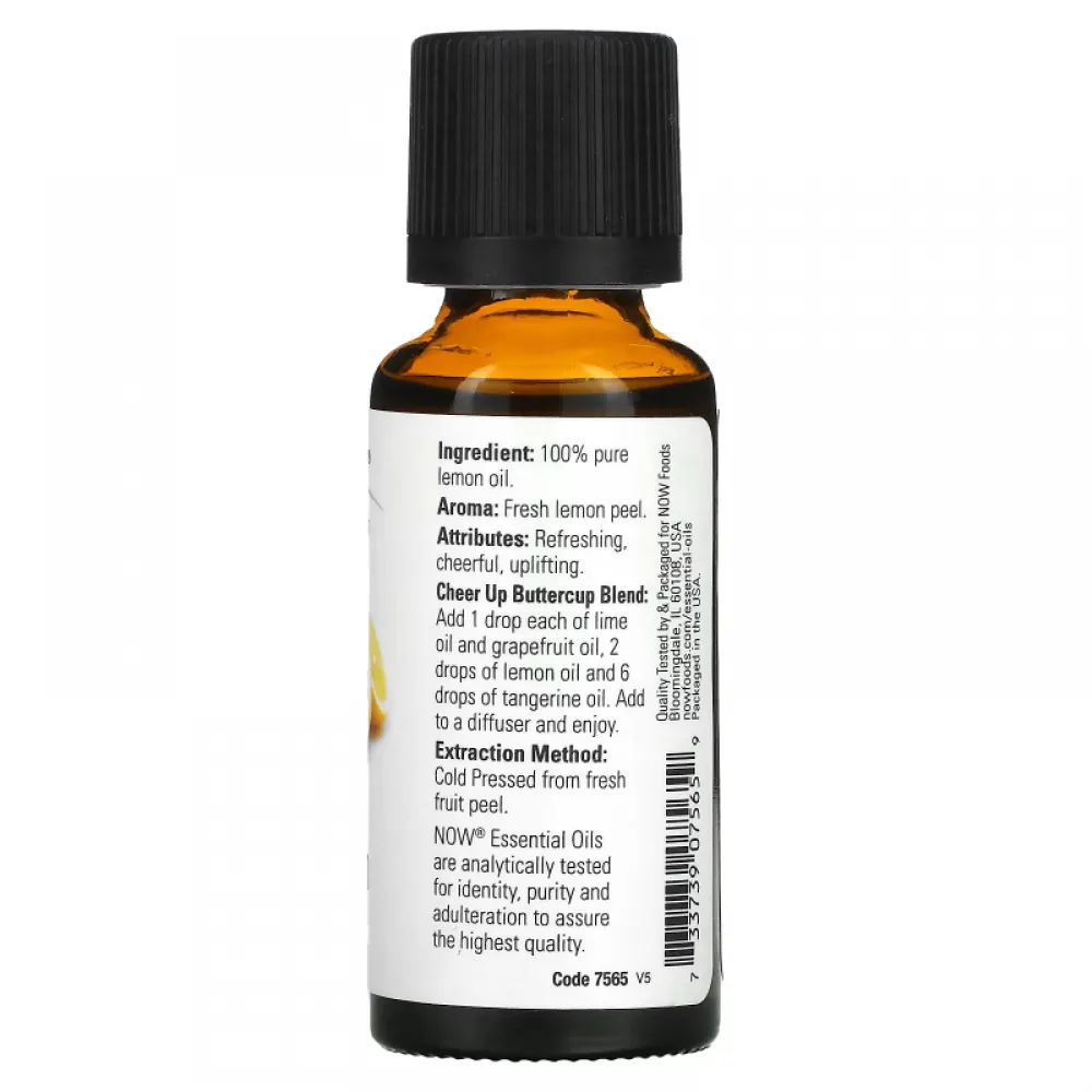 Now Essential Oils Lemon & Eucalyptus Blend - 30ml