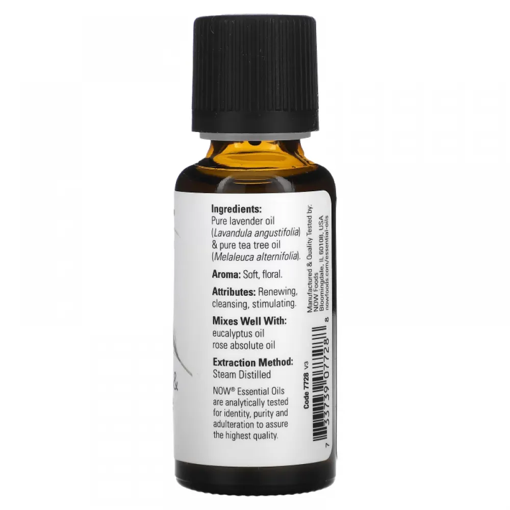 Now Lavender & Tea Tree Oil - 30ml