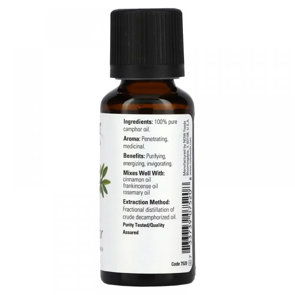 Now Essential Oils Camphor - 30ml
