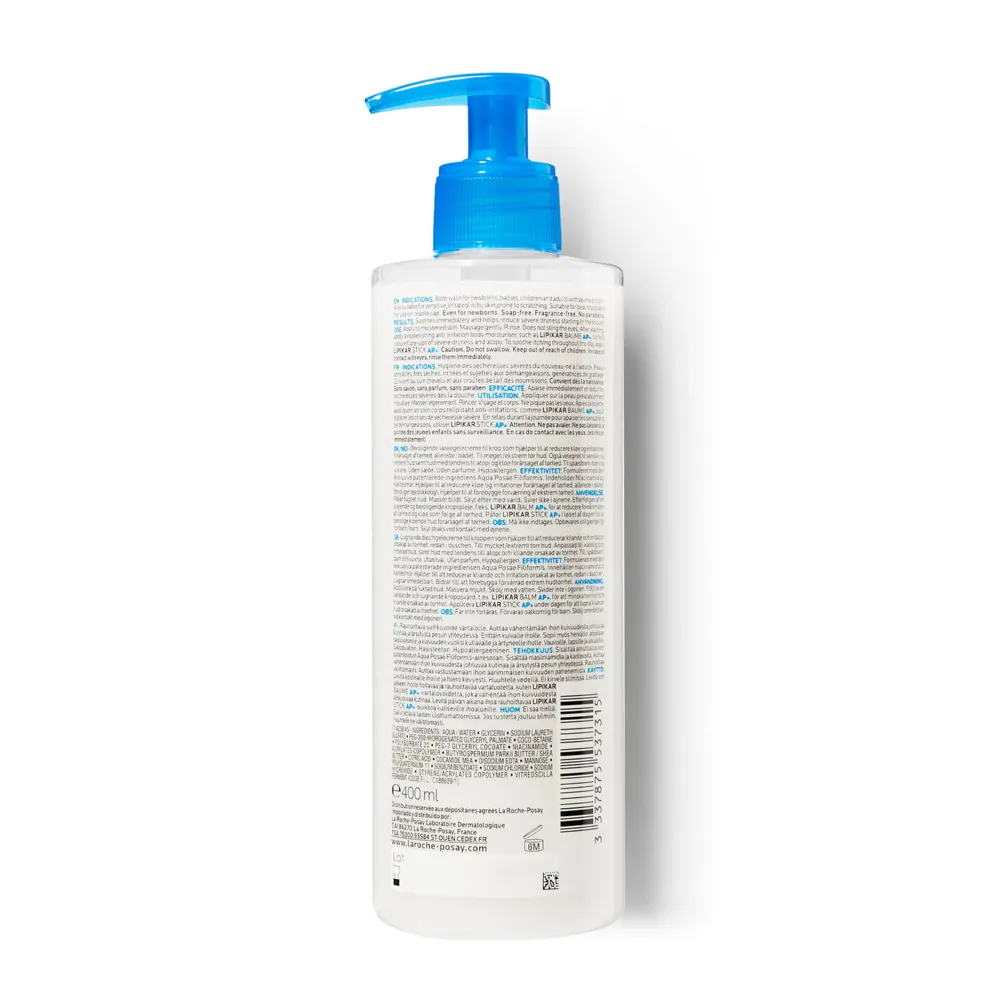 La Roche-Posay Lipikar Syndet AP+ Body Wash Shower Cream - 400ml