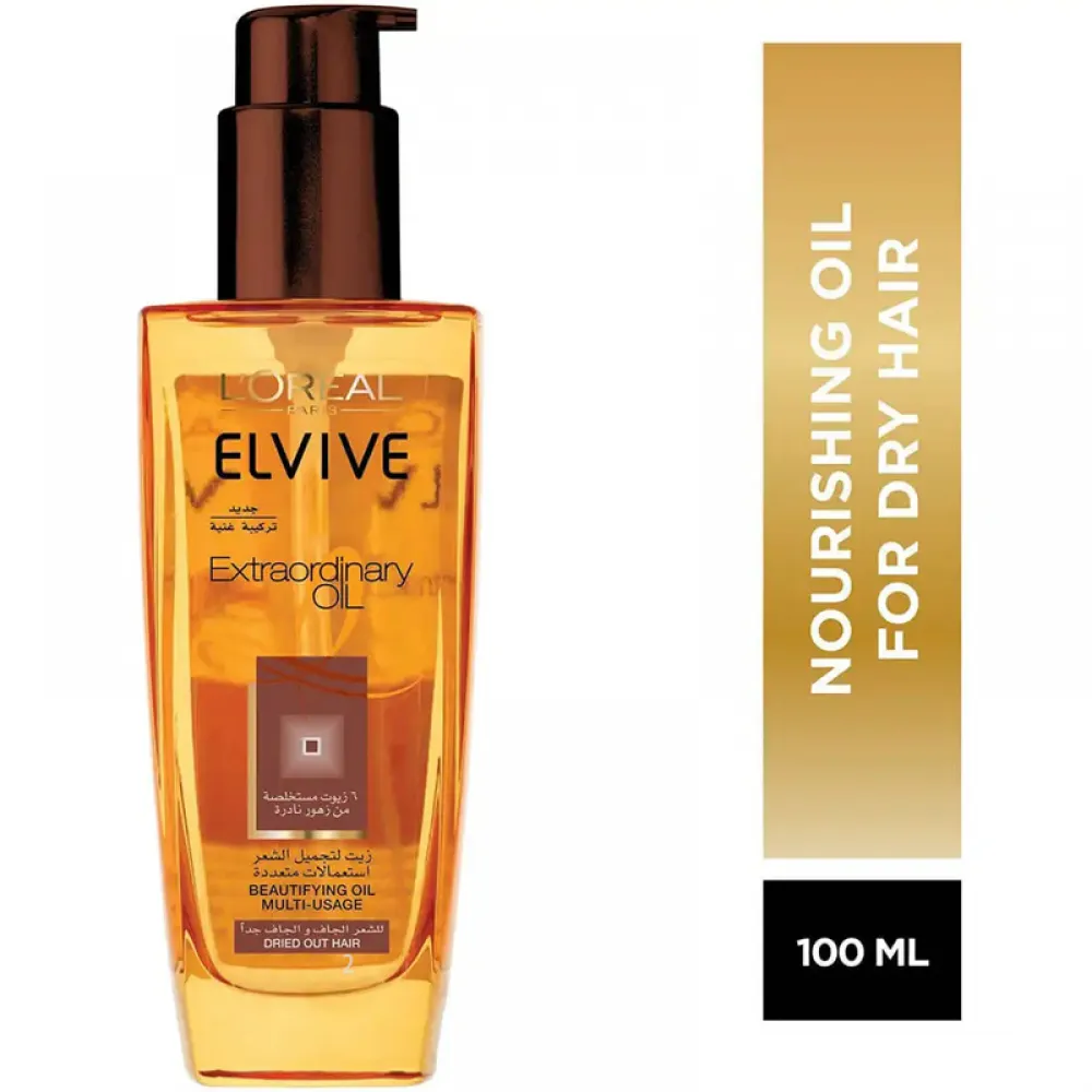 LOreal Paris Elvive Extraordinary Oil For All Hair Types - 100ml