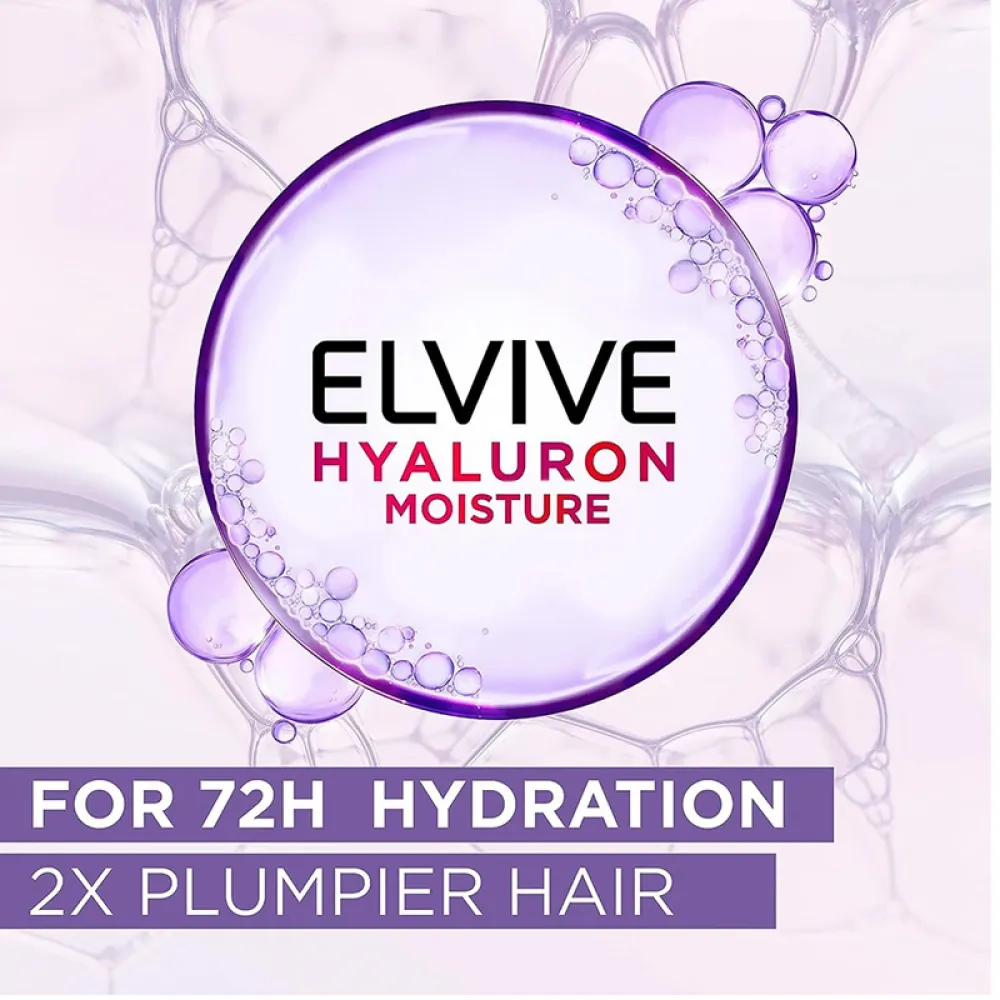 L'Oreal Elvive Hyaluronic Moisturizing Shampoo for Dry Hair 600 ml
