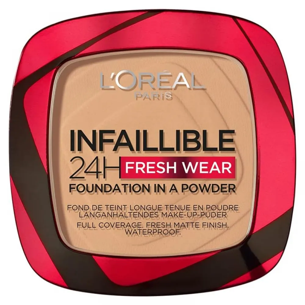 Oreal Paris - Infallible 24, powder foundation 250 radiant sand
