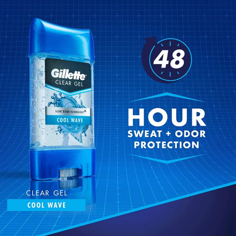 Gillette Cool Wave Deodorant Gel Stick 70 ml