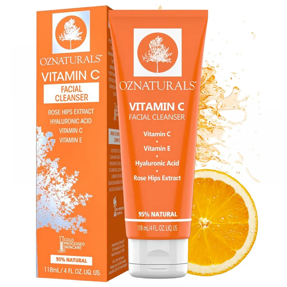 OZNaturals Vitamin C Facial Cleanser - 118ml