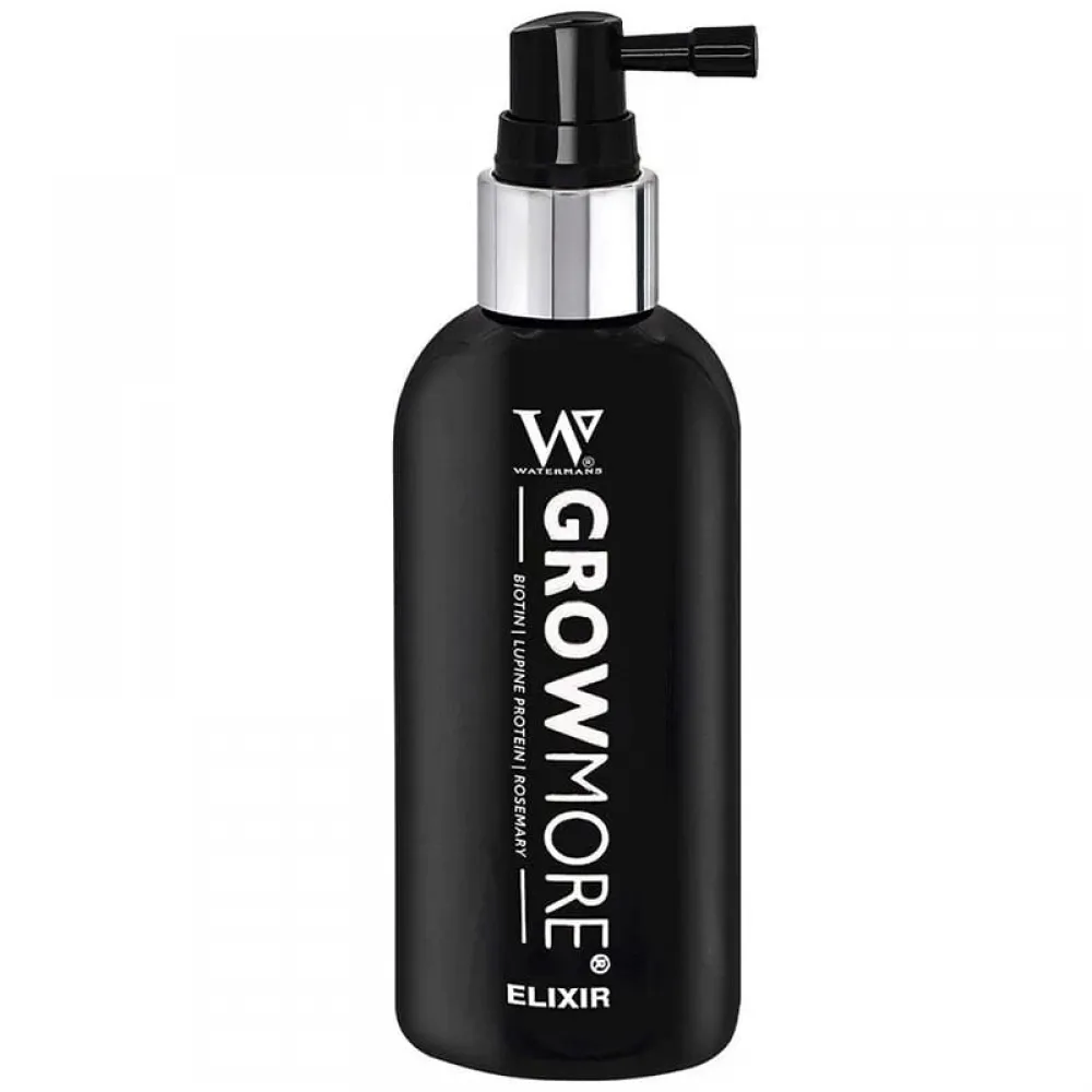 Watermans Grow More Elixir Serum Spray for Thickening & Growth of Hair - 100 ml
