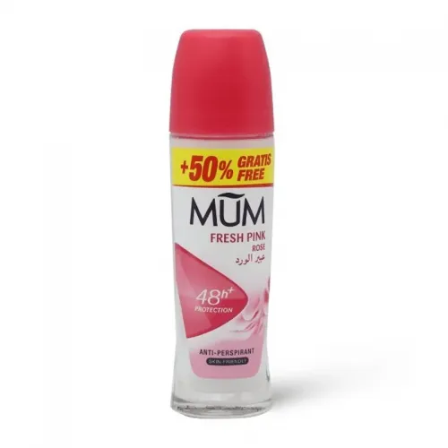 Mum - Deodorant Roll-On 50ml - Fresh Pink Rose