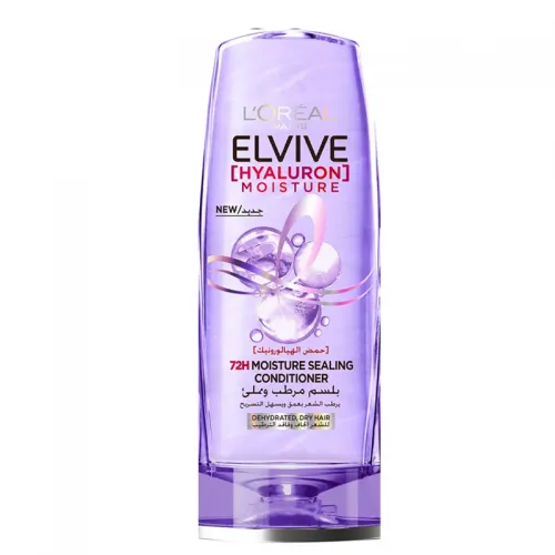 L'Oreal Paris Elvive Hyaluron Moisture 72H Moisture Sealing Conditioner For Dehyrated, Dry Hair - 400ml