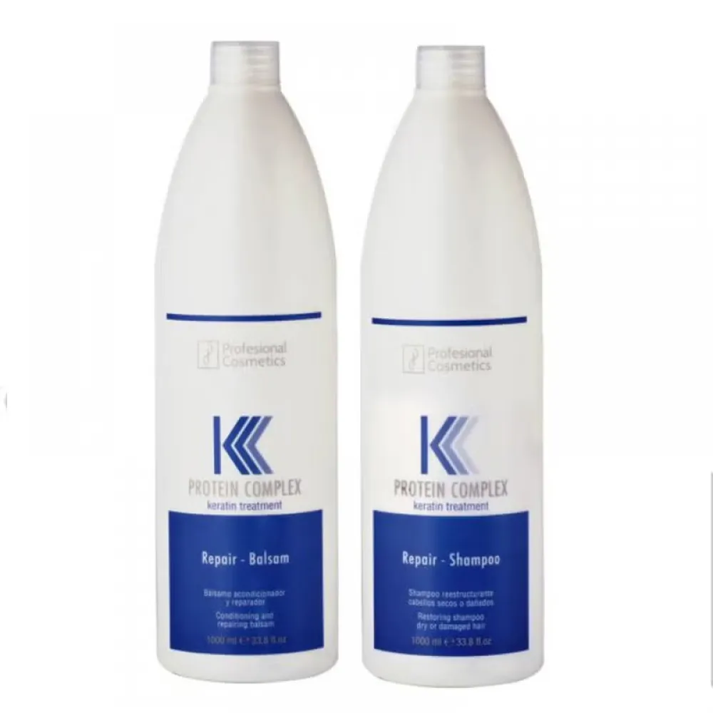 Profesional Cosmetics Protein Complex Shampoo And Conditioner White 2 x 1000ml