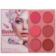 Christine 3 in 1 palette notebook eye shadow + highlighter + blush CH-K2308