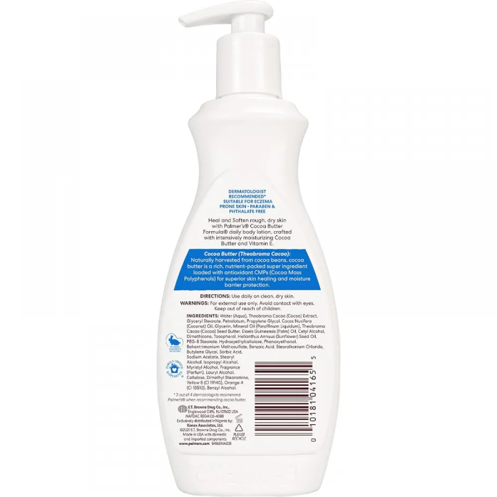 Palmers Body Lotion Cocoa Butter Vitamin E 400 Ml