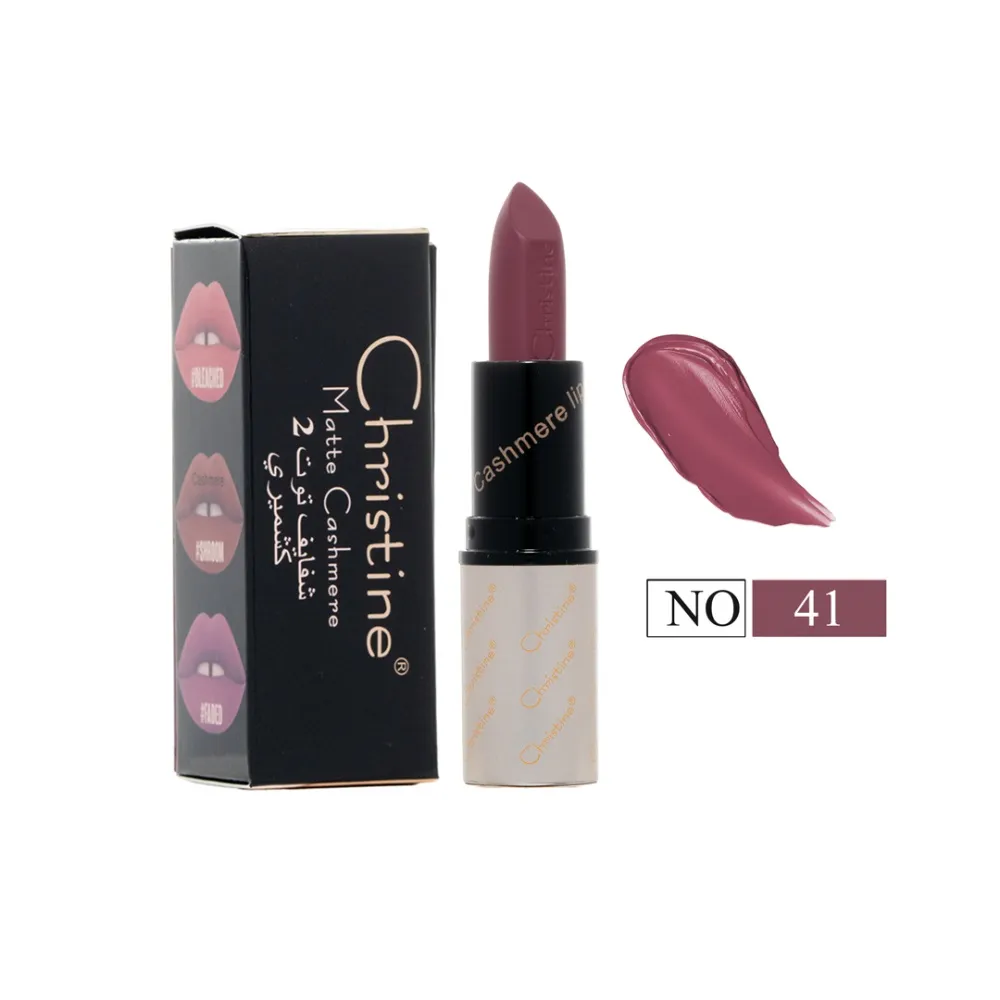 Christine Berry 2 Cashmere Lipstick W41 CH019-N