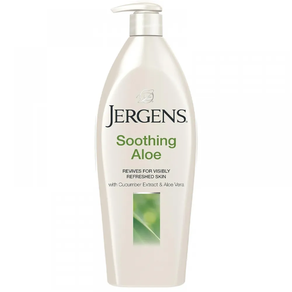 Jergens Lotion - Soothing Aloe, 400 ml