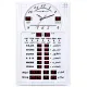 Al-Harameen Azan Wall Clock HA-5120
