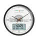 4AL-Harameen 2 in 1 Digital Analouge Azan Wall Clock  30 cm  HA-7052 Makka