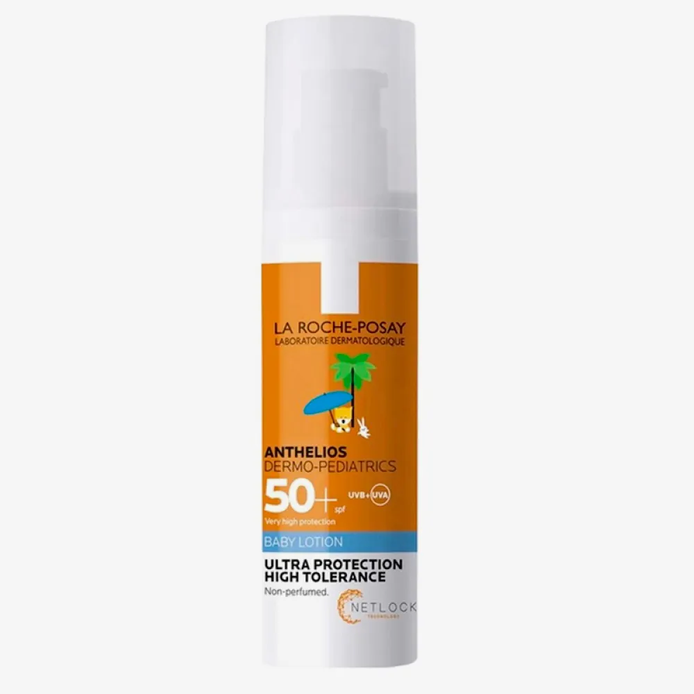 La Roche-Posay Anthelios Dermo-Pediatrics Milk SPF 50 for Unisex 1.7 oz Sunscreen, White