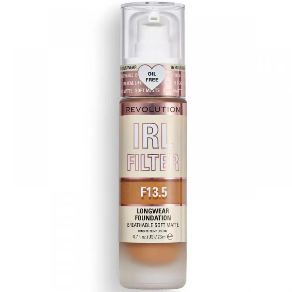 Revolution Long Lasting IRL Filter Foundation, 23 ml F13.5