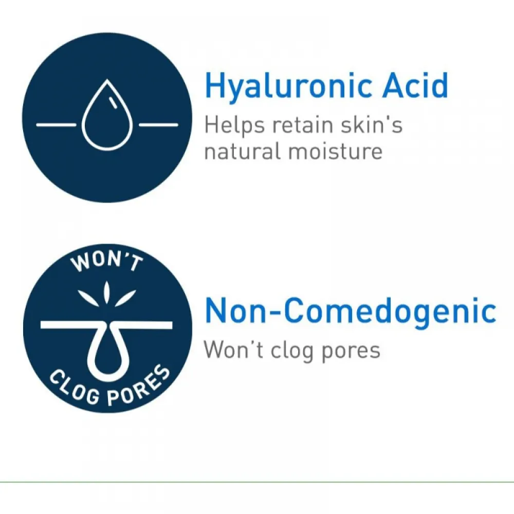 CeraVe Daily Moisturizing Lotion  Face & Body for Dry Skin with Hyaluronic Acid | Fragrance Free 237 ml