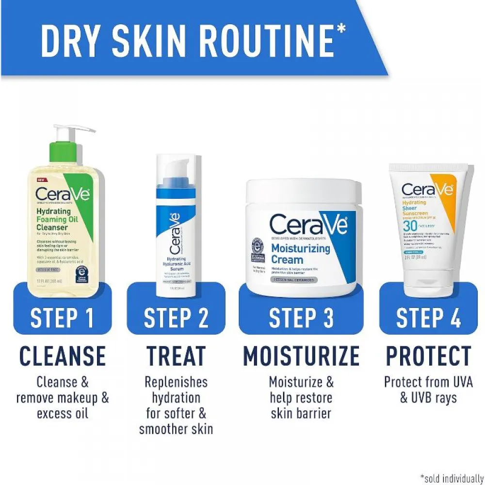 CeraVe Hydrating Foaming Oil Cleanser 237 mil