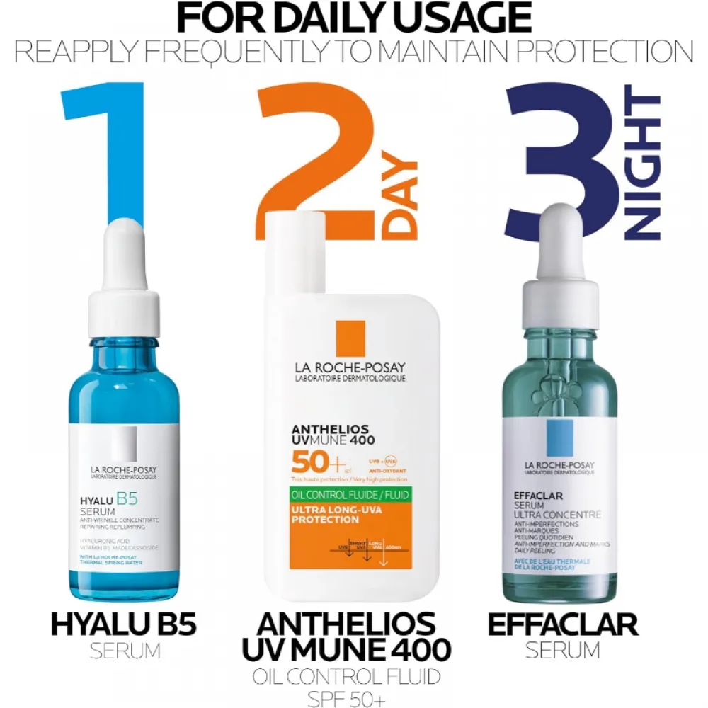 La Roche-Posay Anthelios Juve Mione Fluid Sunscreen 50 ml