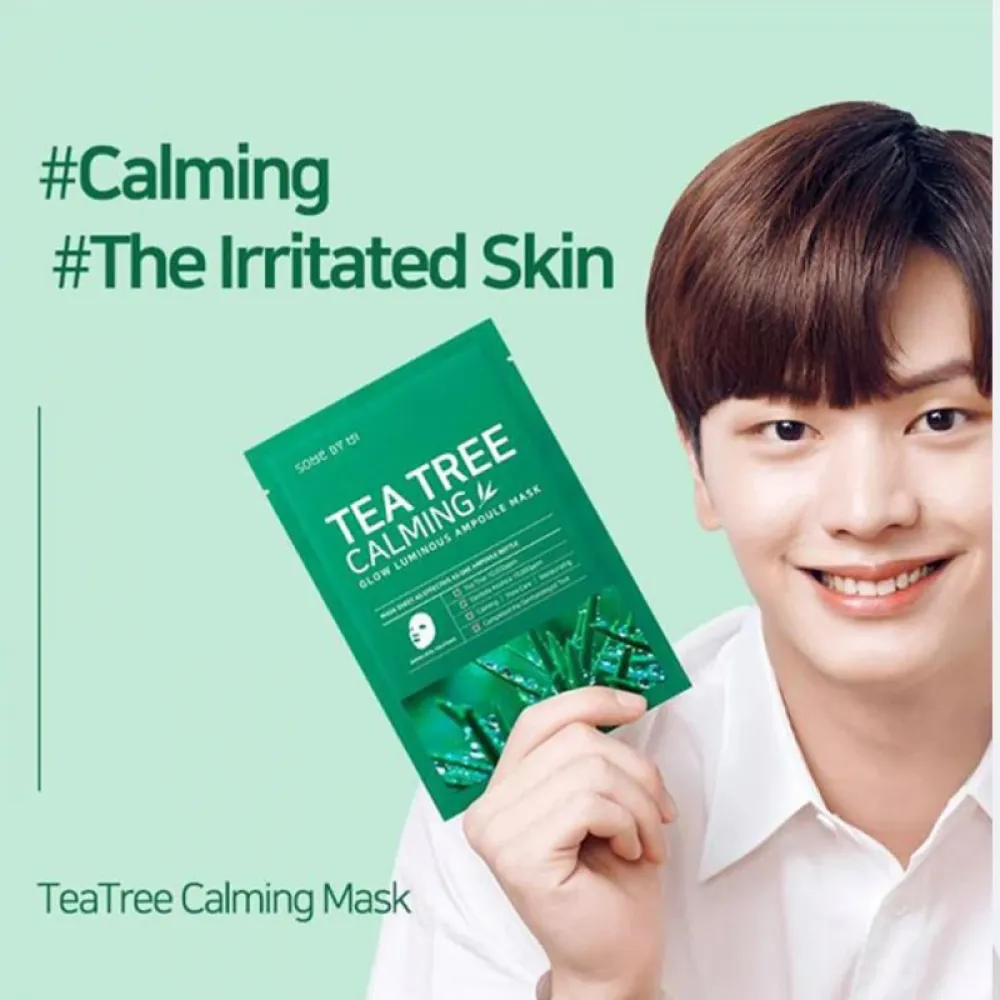 Some By Mi Mask Tea Tree Calming Glow Luminous Ampoule Mask 25 gm