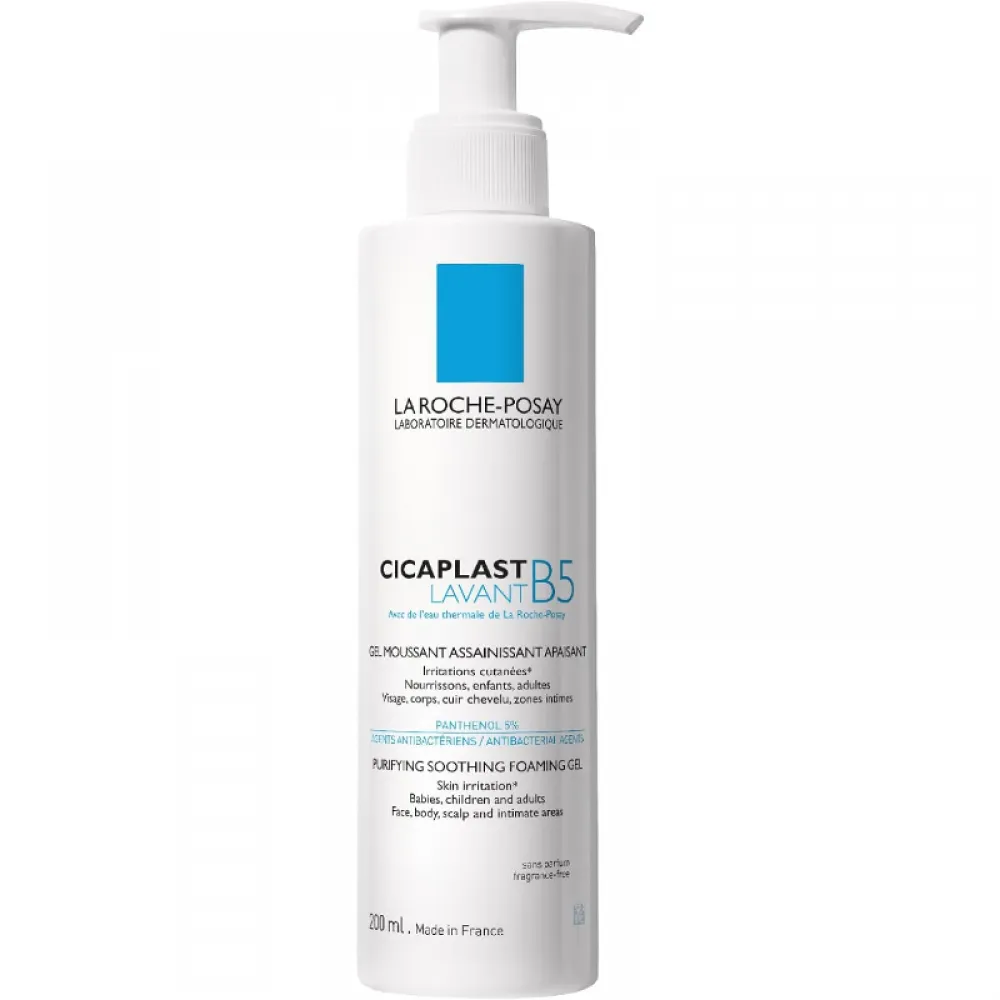 La Roche-Posay Soothing Foaming Gel for Cleansing Irritated or Weak Skin Areas 200ml