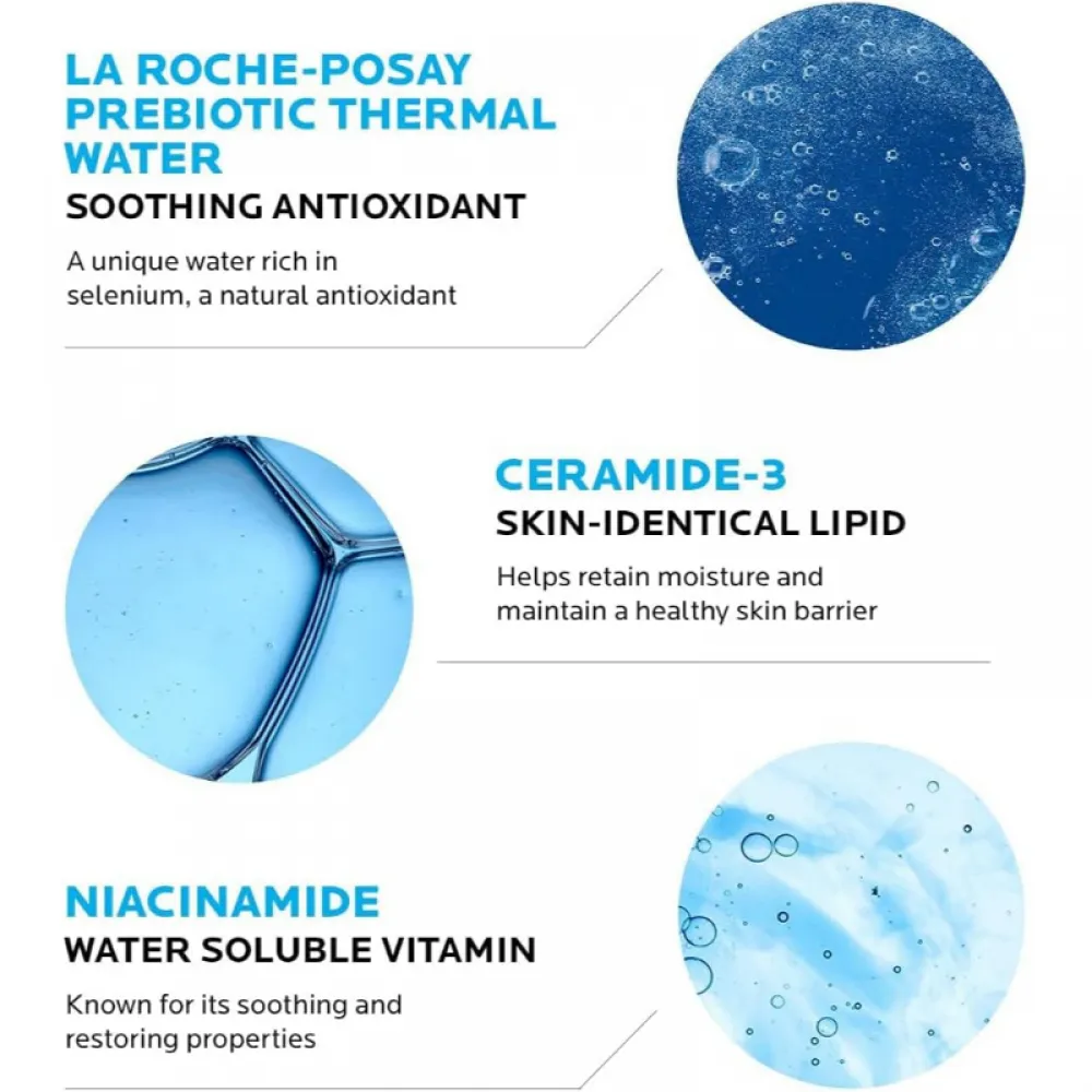 La Roche-Posay Toleriane Face Wash Cleanser, Purifying Foaming Cleanser for Normal Oily & Sensitive Skin