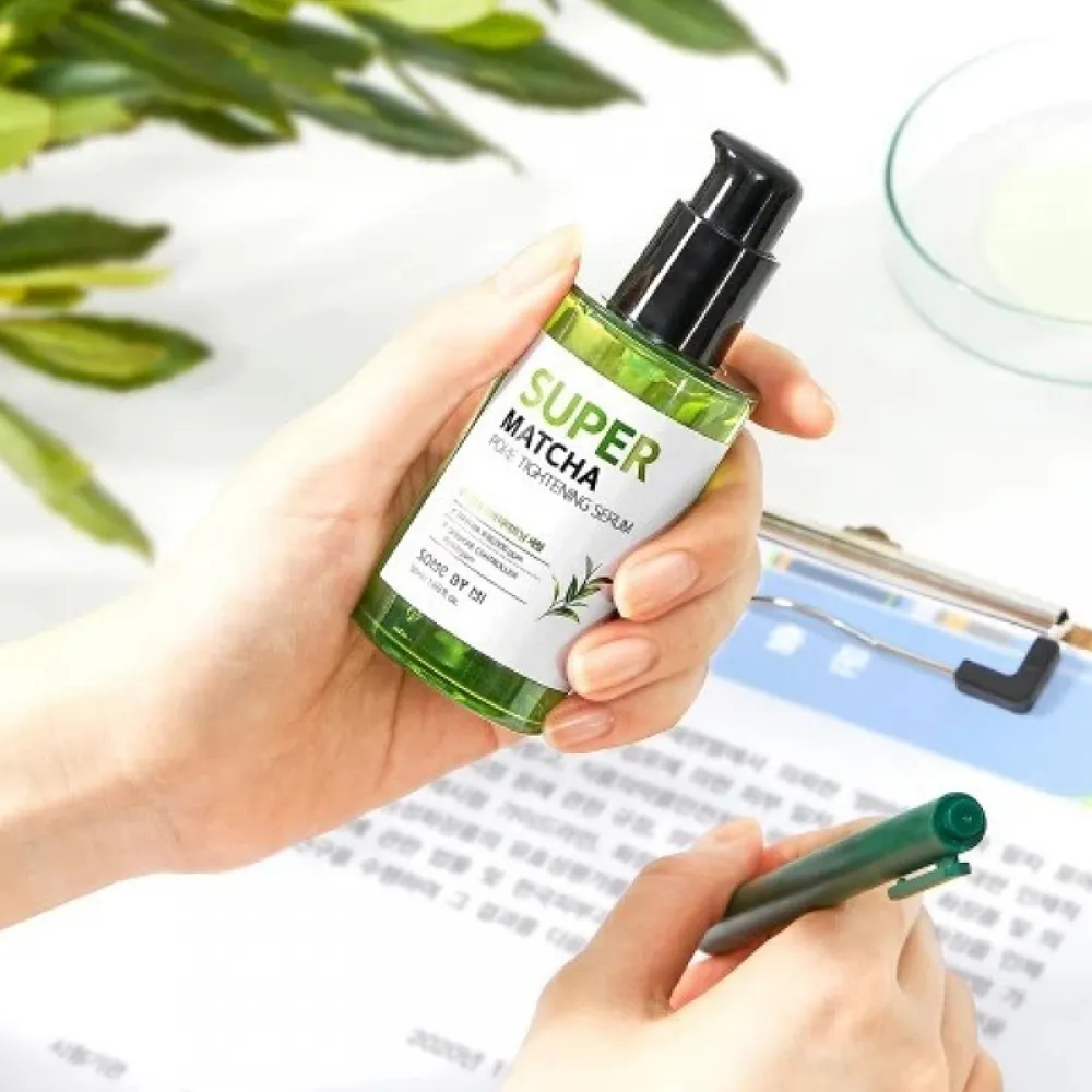 Super matcha pore tightening serum