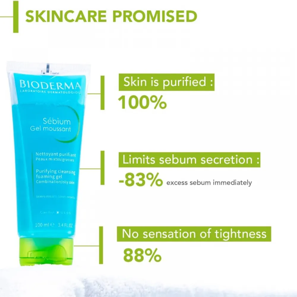 Bioderm Sebium Gel Moussant Foming 200Ml