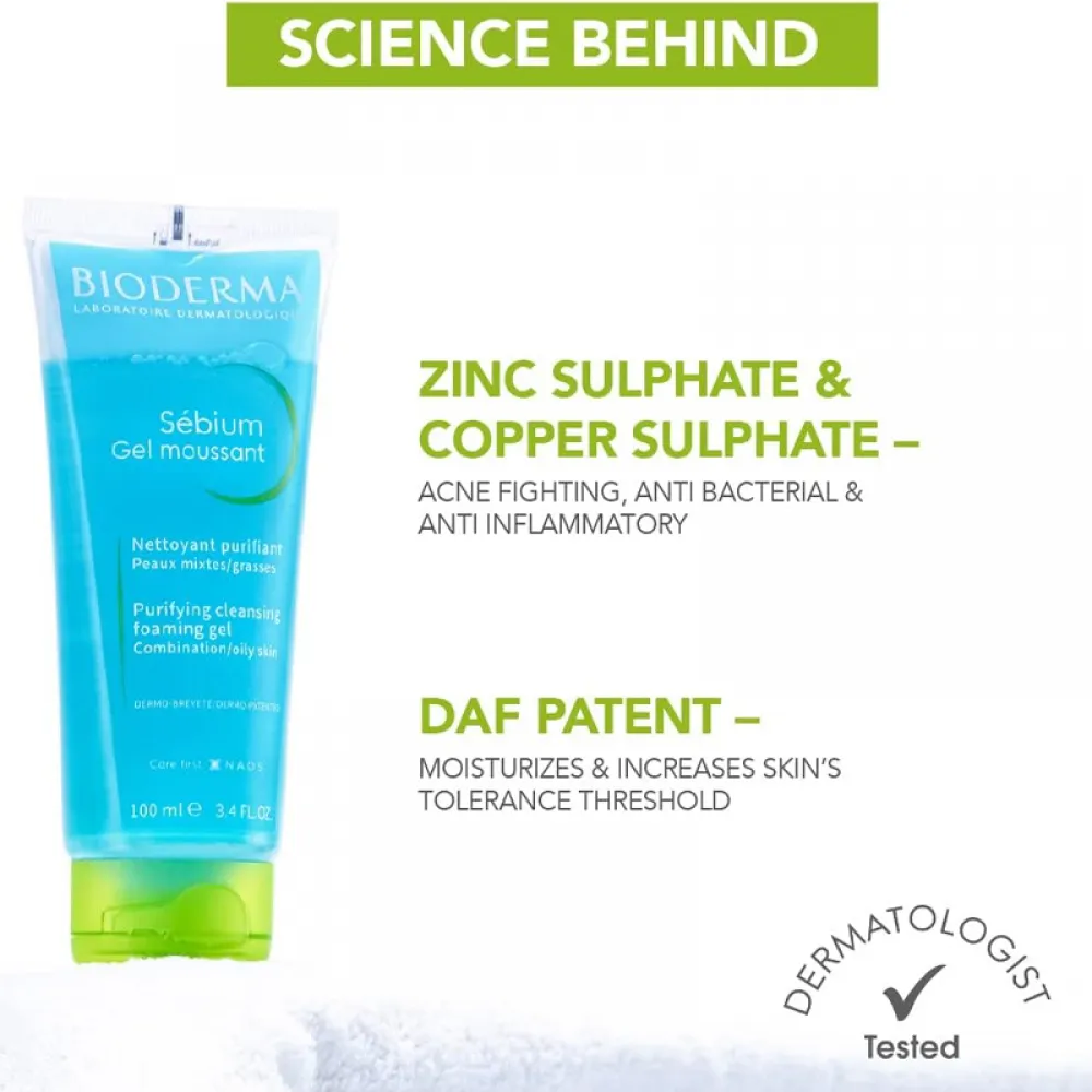 Bioderm Sebium Gel Moussant Foming 200Ml