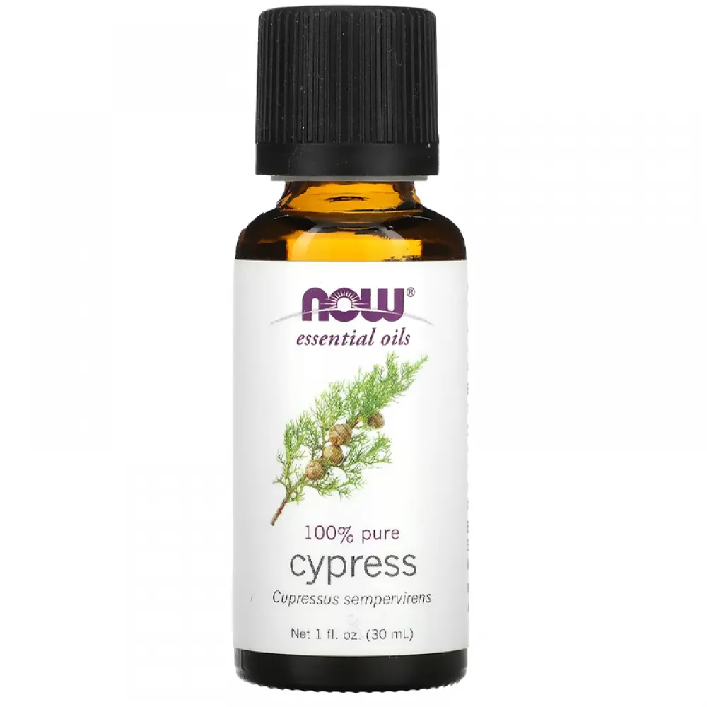 NOW Foods, Essential Oils, Cypress, 1 fl oz (30 ml)