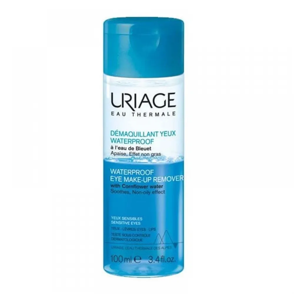 Uriage Waterproof Eye and lip Make-up Remover - 100 ml