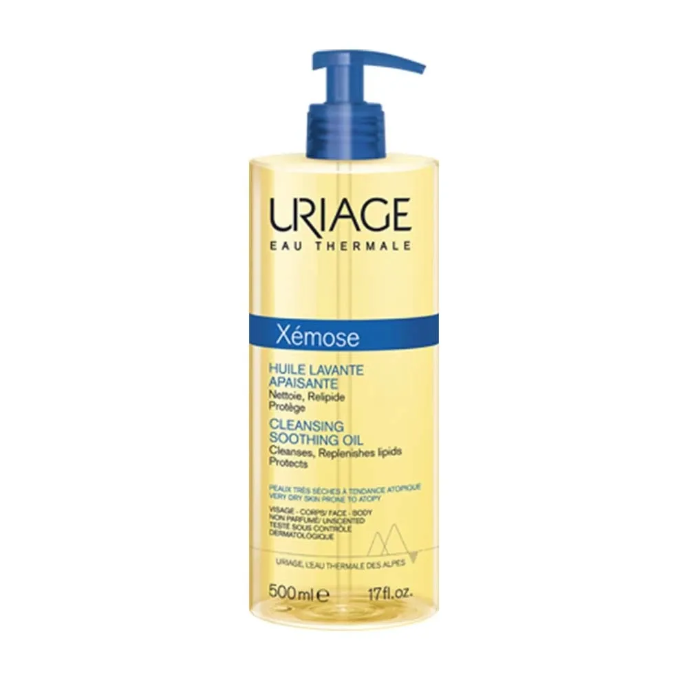 Uriage Xemose Soothing Cleansing Oil for Face And Body - 500 ml
