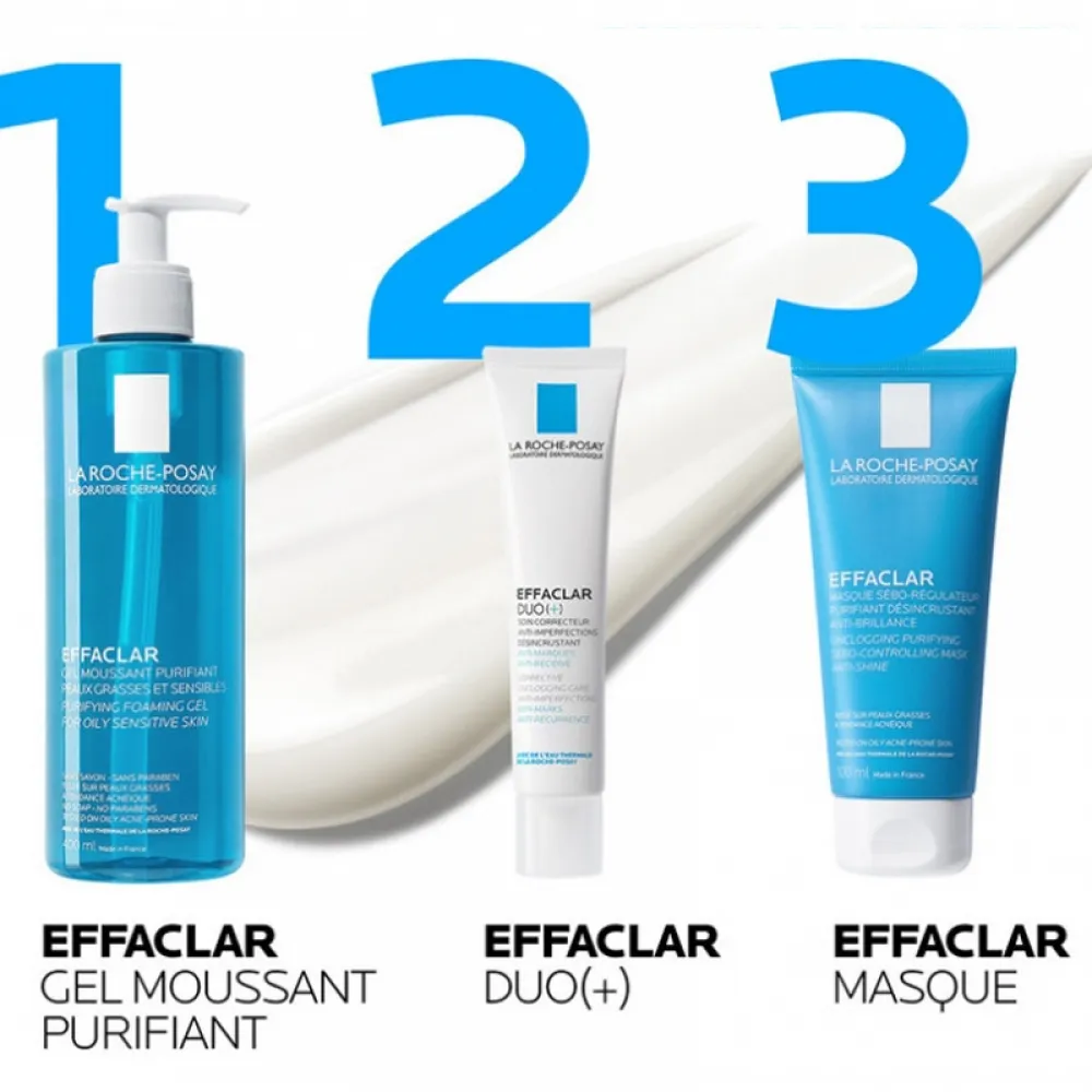 Effaclar Unclogging Purifying Sebo-Controlling Mask Anti-Shine 100ml