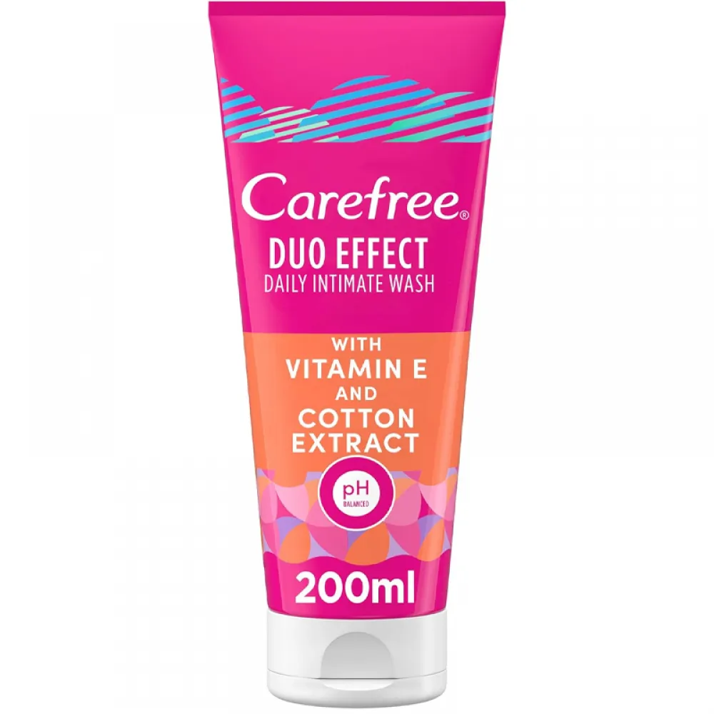 Carefree Intimate Wash With Vitamin E & Cotton Extract 200 ml
