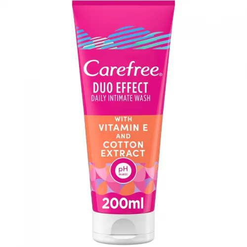 Carefree Intimate Wash With Vitamin E & Cotton Extract 200 ml