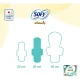 Sofy Anti-Bacterial With Musk, Slim, Large 29 cm, Sanitary Pads With Wings, Pack of 52 Pads
