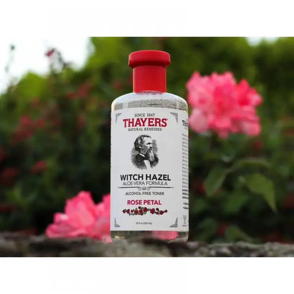 Thayers Witch Hazel Aloe Vera Formula - Rose Petal - 355ml